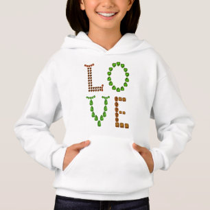 Love - Green Peridot et Brown Smoky Quartz Gemsto