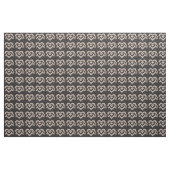 Love Grey on Black Stof (Yard (91,4 cm))