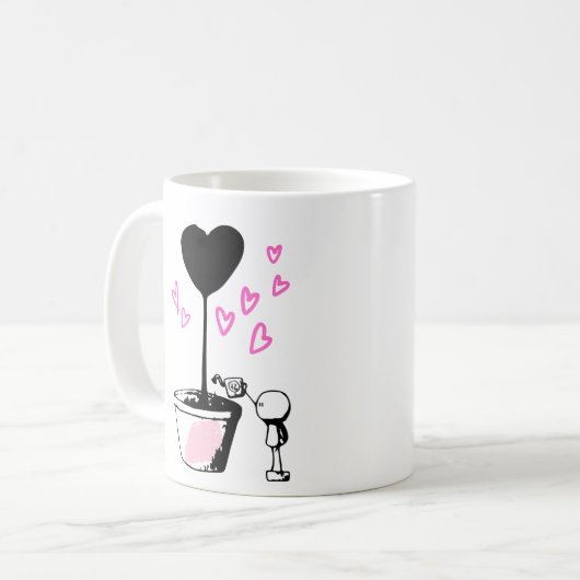 Love Grows Coffee Mug (Devant gauche)