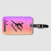 Love Gymnastics Bagagelabel (Voorkant (horizontaal))