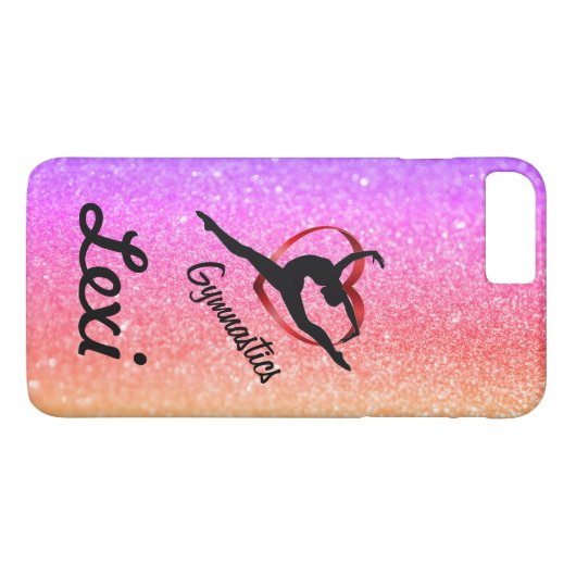 Love Gymnastics Case-Mate iPhone Case (Achterkant (Horizontaal))