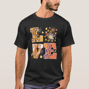 Love Halloween Gnome Crew Snoep Eater Ghost Gnomen T-shirt