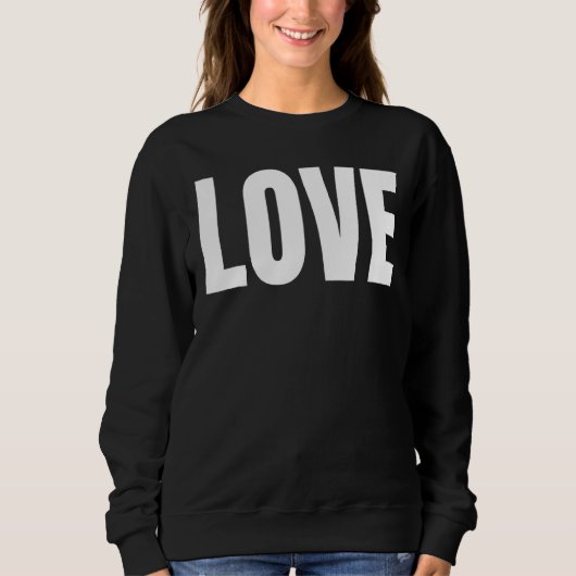 Love Handwrite Love Trui (Voorkant)