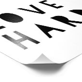 Love Hard 6" x 6", Kodak Pro Photo Paper (Satin) (Coin)