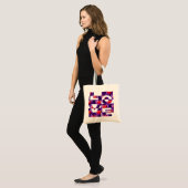 LOVE harten Tote Bag (Voorkant (model))