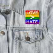 "Love > Hate" Button (In situ)