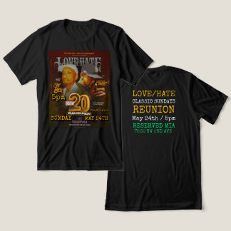 LOVE/HATE CLASSIC SUNDAYS Reünie T-shirt