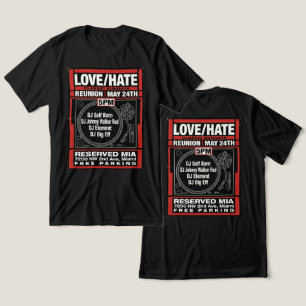 LOVE/HATE CLASSIC SUNDAYS Reünie T-shirt #2