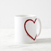 Love & Hate Mug Modèle (Devant droit)