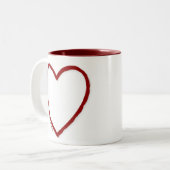 Love & Hate Mug Modèle (Devant gauche)