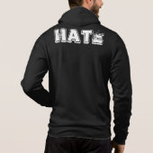Love Hate Sleeveless Sweat - shirt à capuche Zip ( (Dos)