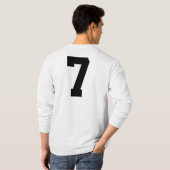 Love/Hate University Raglan T-Shirt (Dos entier)