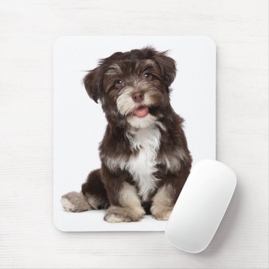 Love Havanese Puppy Dog Mousepad Muismat (Met muis)