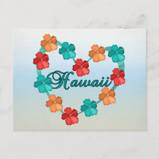 Love Hawaii Briefkaart