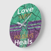 Love Heals Grote Klok (Hoek)