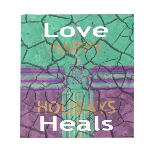 Love Heals Notitieblok (Voorkant)