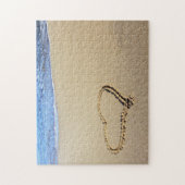 Love Heart Beach Legpuzzel (Verticaal)