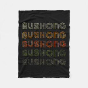 Love Heart Bushong T-shirt Grunge Style Zwart Fleece Deken