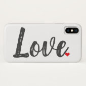 LOVE HEART Case-Mate iPhone CASE (Achterkant (horizontaal))