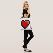 Love Heart Draagtas (Op model)