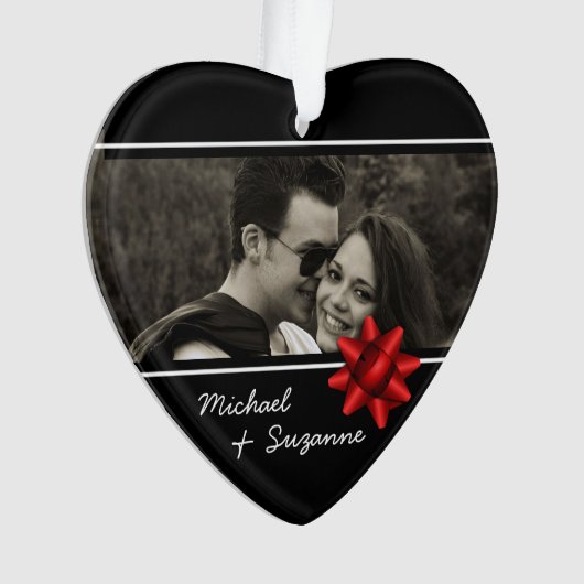 Love Heart Elegant Custom Photo (devant)