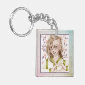 Love Heart Elf Sleutelhanger (Voorkant Links)