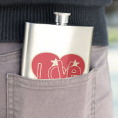 LOVE HEART HEUPFLES (Voorbeeld)