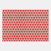 Love Heart Inpakpapier Vel (Voorkant 3)