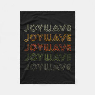 Love Heart Joywave T-shirt Grunge Style Zwart Fleece Deken