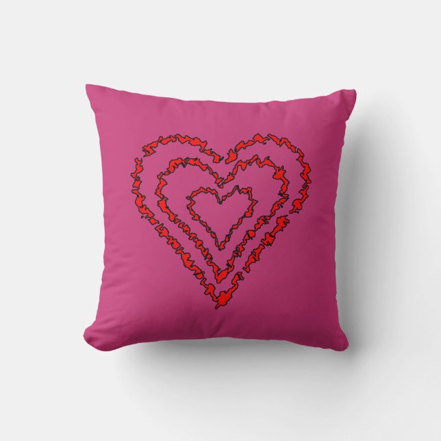 Love Heart Kussen (Voorkant)