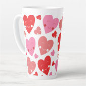 Love Heart Latte Mok (Linkerhoek)