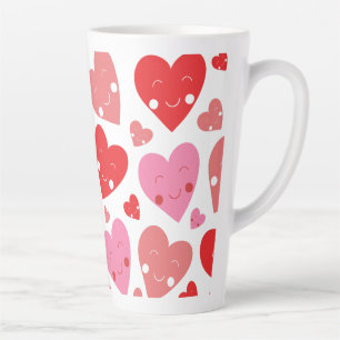 Love Heart Latte Mok