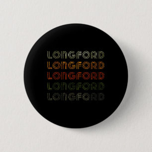 Love Heart Longford T-shirt Grunge  Style Zwart Ronde Button 5,7 Cm