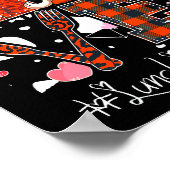 Love Heart Lunch Lady Cafeteria Worker Gnome Poster (Hoek)