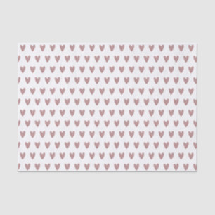 Love Heart Modern Tissuepapier