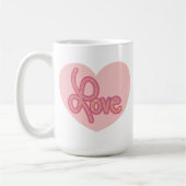 Love Heart Mug (Gauche)