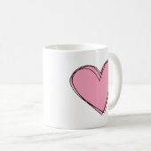Love Heart Mug (Devant droit)