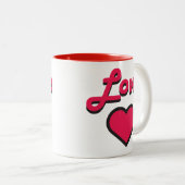 Love Heart Mug (Devant droit)