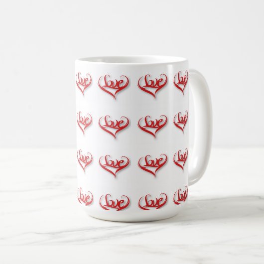 Love Heart Mug (Devant droit)