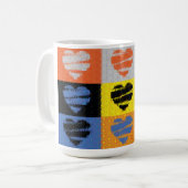 Love Heart Mugs (Devant gauche)