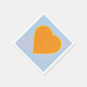 Love Heart Napkins Servet (Hoek)