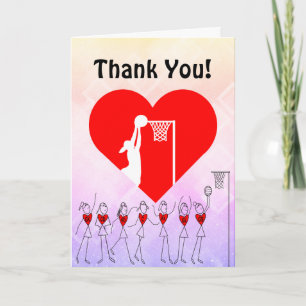 Love Heart Netball Merci