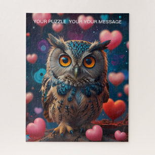 Love Heart Owl Legpuzzel