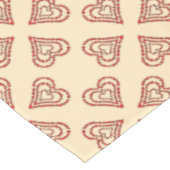 Love Heart Pattern Tafelkleed (Gekanteld)