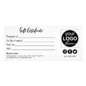 Love Heart Red Glitter Valentijnsdag Gift Kaart (Achterkant)