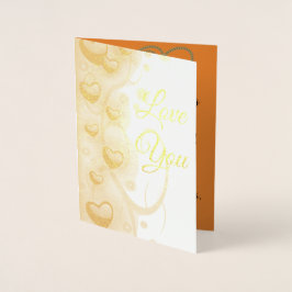 Love Heart Romantic Roos Love Destiny Destiny's Folie Kaarten