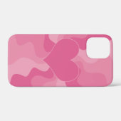 Love Heart - Roze Case-Mate iPhone Case (Achterkant (horizontaal))