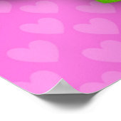 Love Heart Shapes Poster (Hoek)