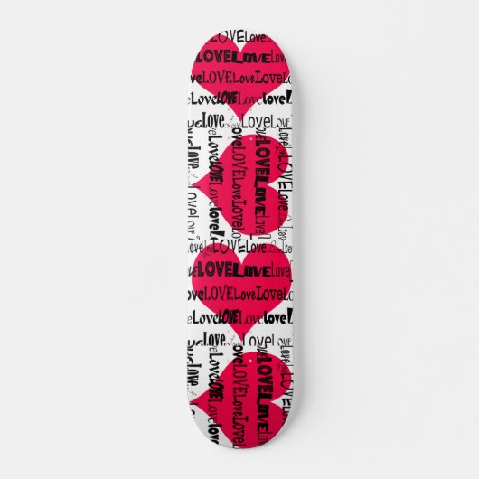 Love Heart Skateboard (Devant)
