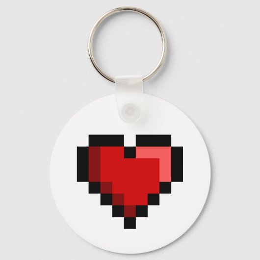 Love Heart Sleutelhanger (Voorkant)